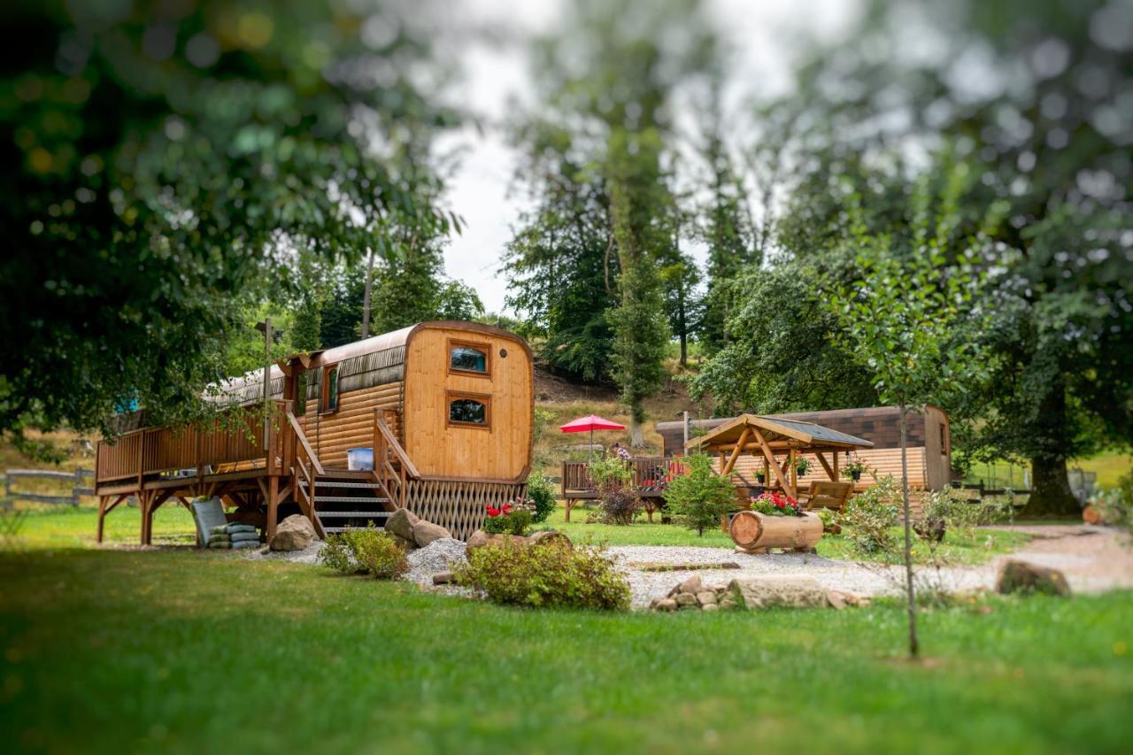 Ma roulotte sous les chênes- Au naturel Raon-aux-Bois Exterior foto