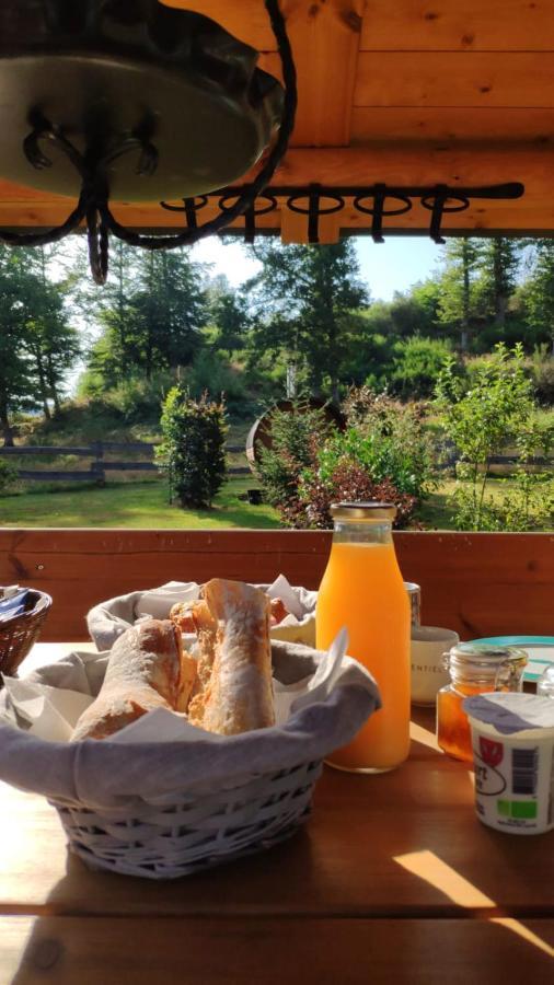 Ma roulotte sous les chênes- Au naturel Raon-aux-Bois Exterior foto