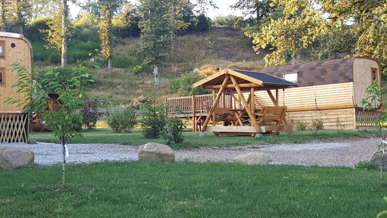 Ma roulotte sous les chênes- Au naturel Raon-aux-Bois Exterior foto