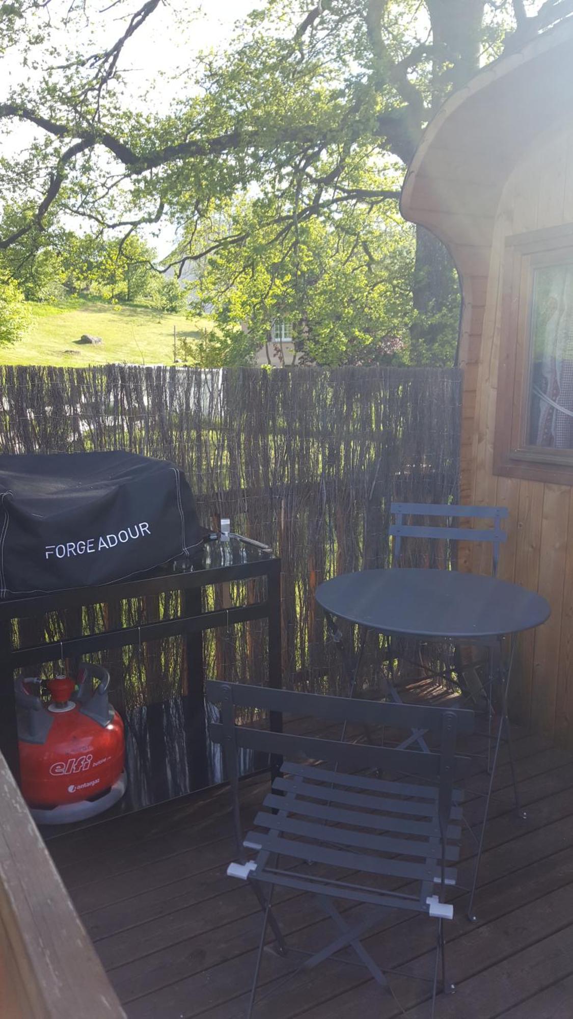 Ma roulotte sous les chênes- Au naturel Raon-aux-Bois Exterior foto